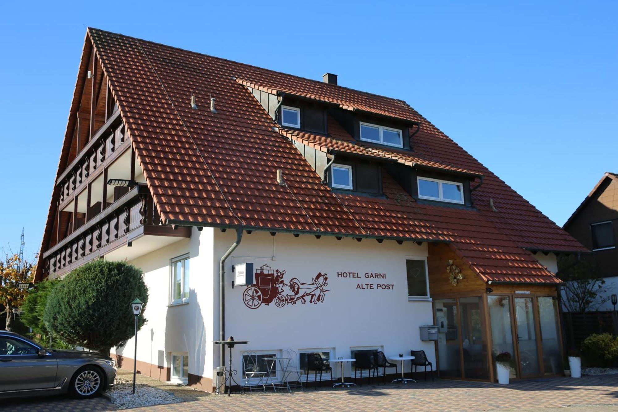 Hotel Garni Alte Post Schallbach Dış mekan fotoğraf